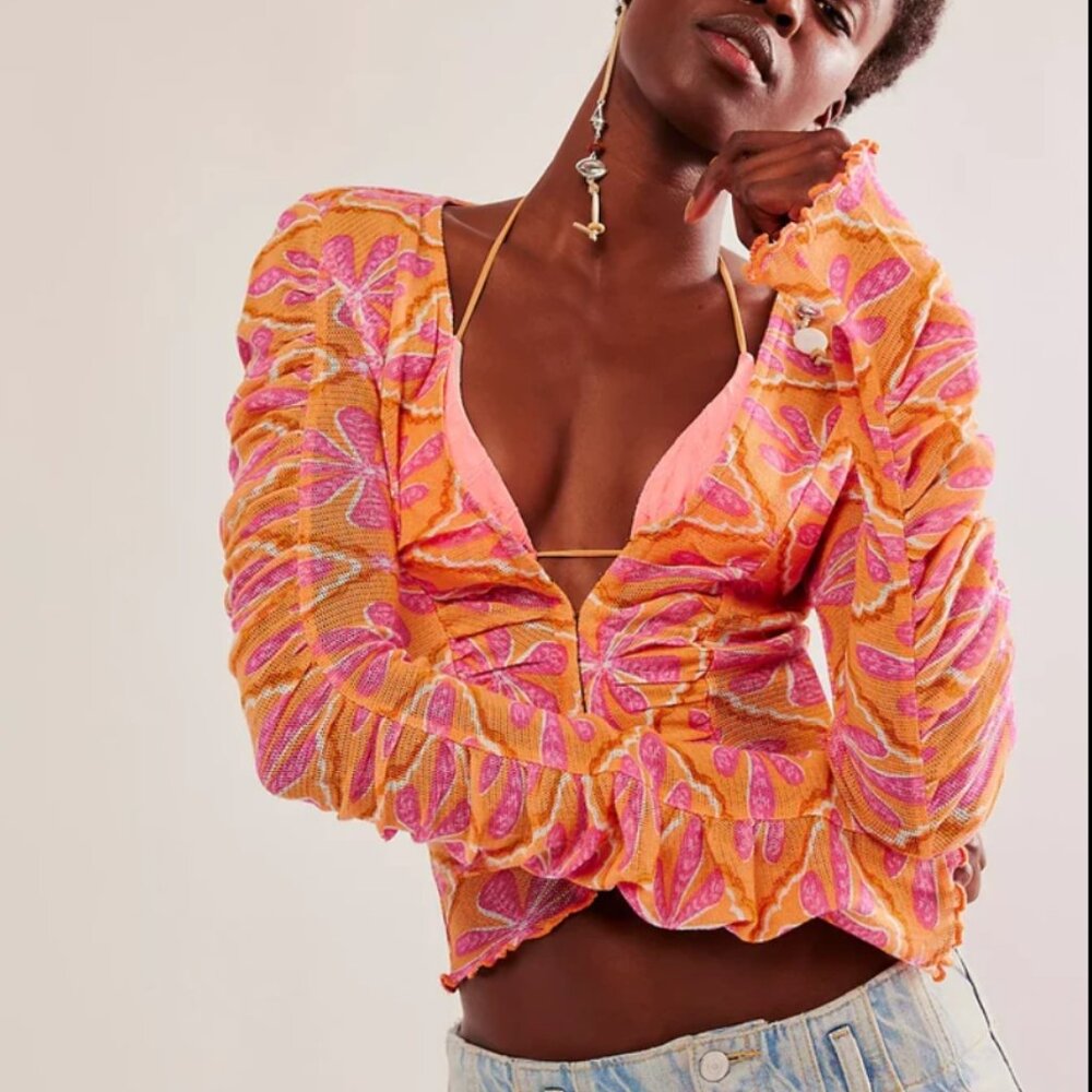 Free People Through The Meadow Top